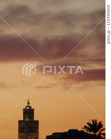 モロッコ マラケシュ モスク Koutoubia mosque 125499848