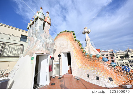 スペイン 世界遺産 カサ・バトリョ スペイン 世界遺産 カサ・バトリョ 125500079