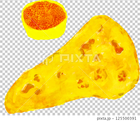 印度咖哩和馕插圖 125500391