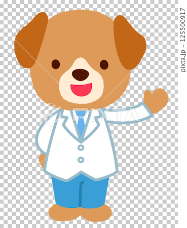 かわいいイヌのお医者さん 125500917