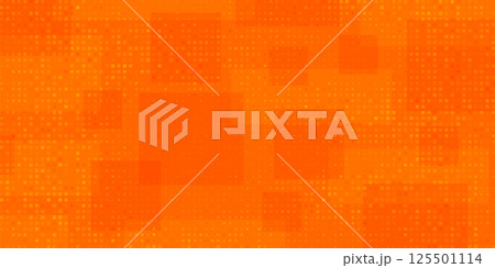 Vector Grey Tech Finance Fintech Background. Abstract Pixel Pattern. Digital Business Technology or Science Research Presentation Backdrop 125501114