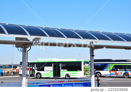 ペロブスカイト太陽電池　実装　夢洲交通第1ターミナル 125503008