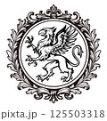 クラシカルなエンブレム 125503318