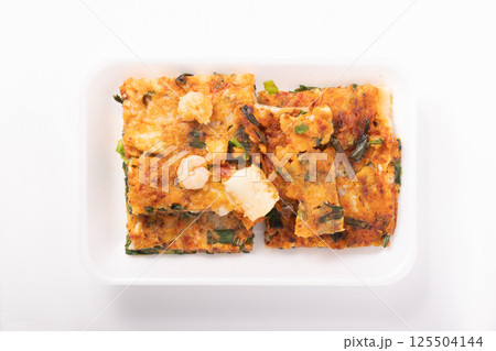 長芋キムチ 海鮮チヂミ 長芋キムチ 海鮮チヂミ 125504144