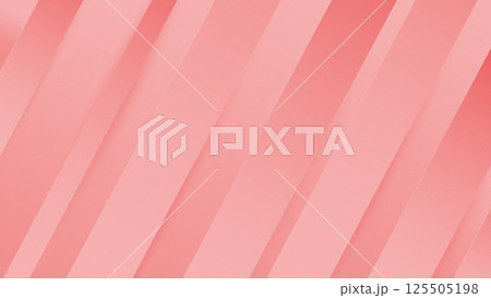 ビジネス背景イラスト　幾何学的グラデーション　シンプル　ピンク色　桃色　ローズ 125505198