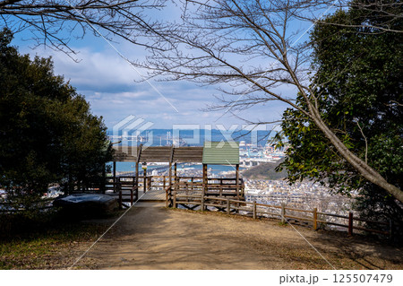 青ノ山山頂展望台の風景 青ノ山山頂展望台の風景 125507479
