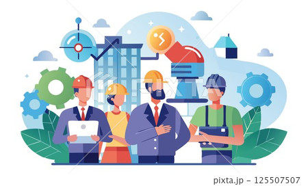 Industrial engineers streamline processes, reduce waste, and optimize resource utilization. 125507507