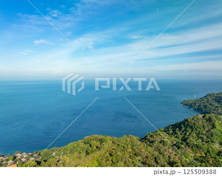 Aerial view beautiful sea surface nature background,Amazing waves texture ocean sea background Aerial view beautiful sea surface nature background,Amazing waves texture ocean sea background 125509388