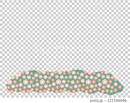 花綠葉背景框架圖 125509996