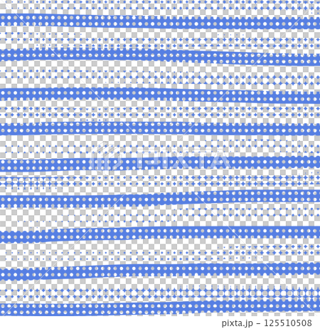 Blue dot hand-drawn border pattern background material Blue dot hand-drawn border pattern background material 125510508