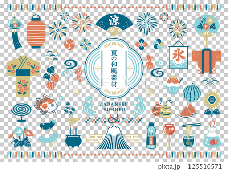 夏季日式材料套裝 夏季日式材料套裝 125510571