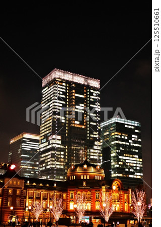 クリスマスの東京駅 クリスマスの東京駅 125510661