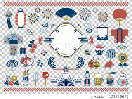 夏季日式材料套裝 125510671