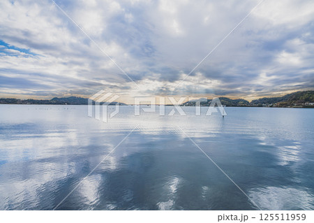 浜松市の遠江八景「細江帰帆」(静岡県) 浜松市の遠江八景「細江帰帆」(静岡県) 125511959