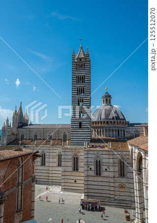 Panoramic View of Siena Cathedral 125512070