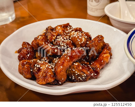 中国家庭料理 糖醋排骨(スペアリブの甘酢煮) 中国家庭料理 糖醋排骨(スペアリブの甘酢煮) 125512450