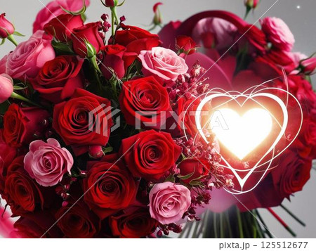 母の日に贈る薔薇 125512677