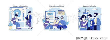 A visual depiction illustrating the importance of family support, access to resources, and strong connections 125512866
