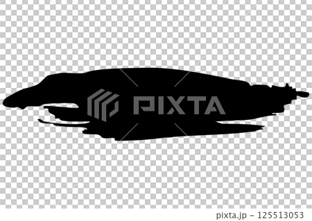 動態筆畫線插圖集向量 125513053