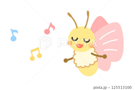 歌うちょうちょのイラスト 蝶 歌うちょうちょのイラスト 蝶 125513100