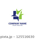 check mark for accounting stock market analytic vector logo design template,Tax Accounting Logo design vector icon 125516630