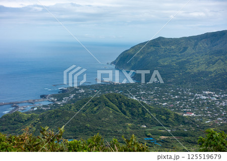 日本の東京都八丈島のとても美しい風景 日本の東京都八丈島のとても美しい風景 125519679