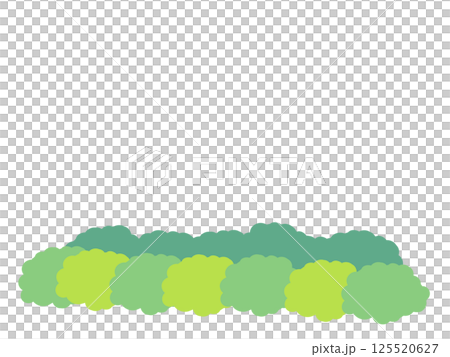 Green leaf background frame illustration 125520627