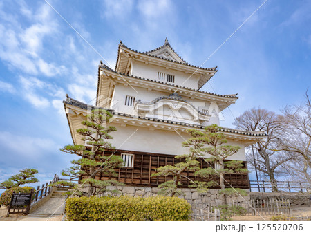 丸亀城の天守の風景（丸亀市） 125520706