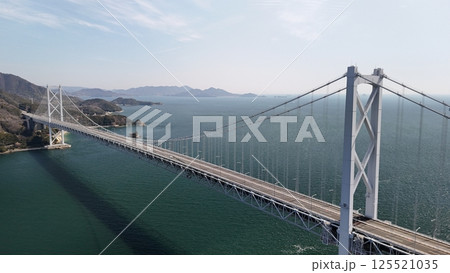 瀬戸内しまなみ海道【因島大橋】ドローン空撮_IINO_21 瀬戸内しまなみ海道【因島大橋】ドローン空撮_IINO_21 125521035