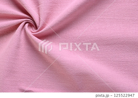 pink rose cotton texture color of fabric textile industry, abstract image for fashion cloth 125522947