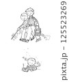 視覚障がい者の日常風景 125523269