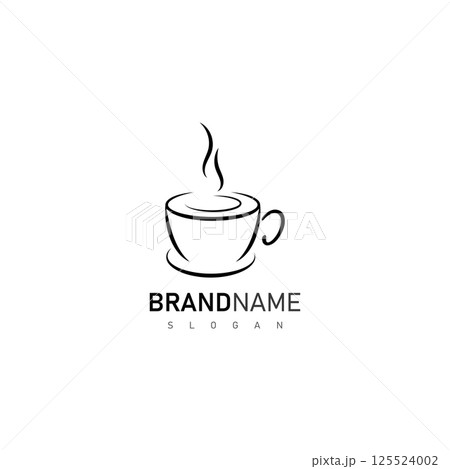 coffee cup logo design template coffee cup logo design template 125524002
