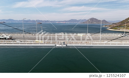 瀬戸内しまなみ海道【多々羅大橋】ドローン空撮_2025年3月撮影_SSTTA_14 瀬戸内しまなみ海道【多々羅大橋】ドローン空撮_2025年3月撮影_SSTTA_14 125524107