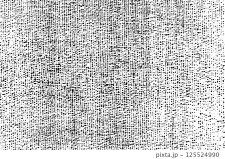 Grunge Black and White Distress. Dot Texture Background. Halftone Dotted Grunge Texture. 125524990