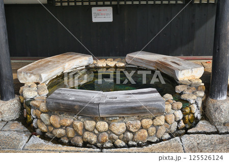 夕日ヶ浦木津温泉駅　足湯 しらさぎの湯（京都府京丹後市） 125526124