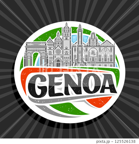 Vector logo for Genoa 125526138