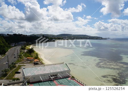 グアムの風景 タモン湾 グアムの風景 タモン湾 125526254