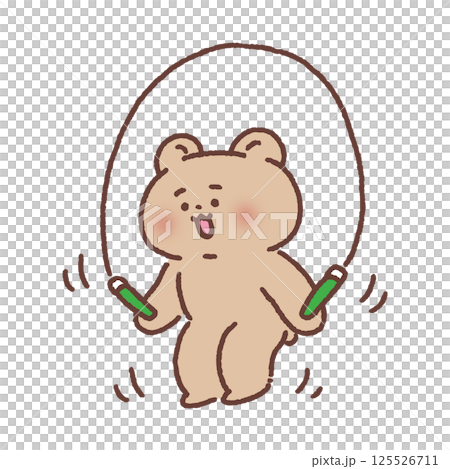Bear Skipping Rope Bear Skipping Rope 125526711