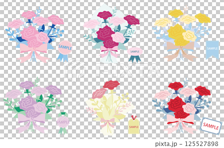 花束插圖素材集 125527898