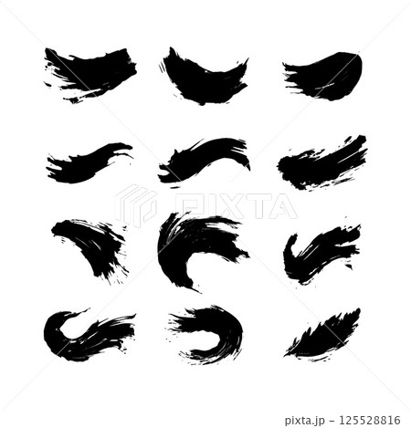Abstract Vector Grunge Brush Stroke Vector Design Template Abstract Vector Grunge Brush Stroke Vector Design Template 125528816