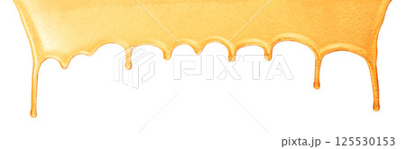 滴るハチミツの背景テクスチャー 125530153