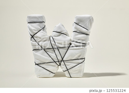 wrapped letter w 125531224