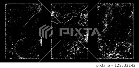 Black and white grunge. Distress overlay texture. Abstract surface dust and rough dirty wall background concept. Distress illustration simply place over object to create grunge effect. Vector EPS10. Black and white grunge. Distress overlay texture. Abstract surface dust and rough dirty wall background concept. Distress illustration simply place over object to create grunge effect. Vector EPS10. 125532142