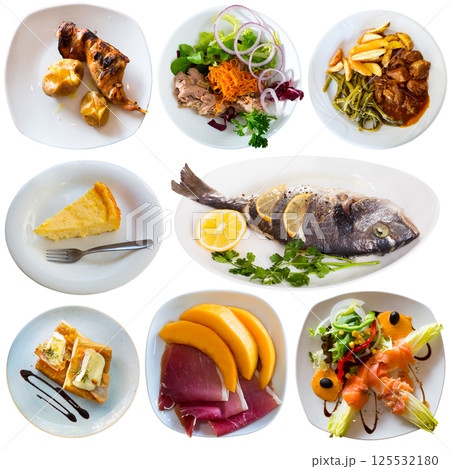 Set of Catalan dishes 125532180