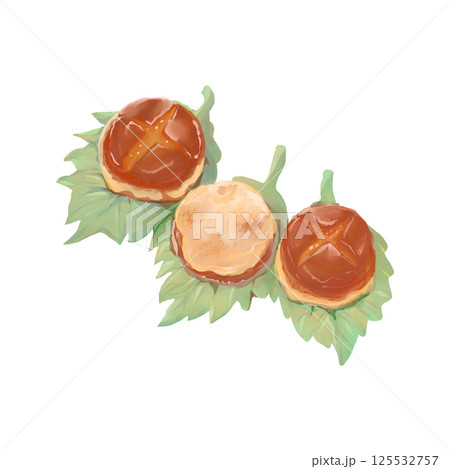 しいたけ　肉詰め　チーズ 125532757