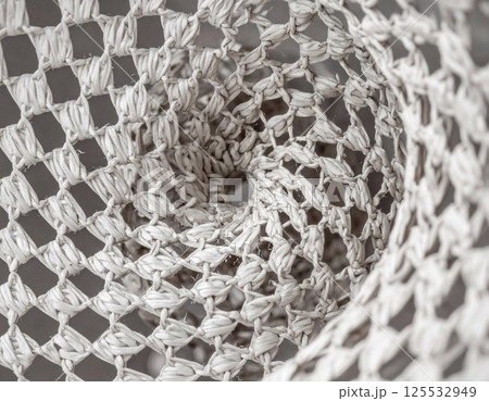Abstract Spiral Mesh lattice structure Abstract Spiral Mesh lattice structure 125532949