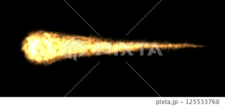 Realistic Meteor, comet or fireball, transparent. Meteorite, an asteroid in motion, burns. Png Realistic Meteor, comet or fireball, transparent. Meteorite, an asteroid in motion, burns. Png 125533768