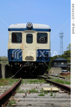 ひたちなか海浜鉄道/阿字ヶ浦駅に静かに保存されているキハ222(日本 茨城県ひたちなか市) ひたちなか海浜鉄道/阿字ヶ浦駅に静かに保存されているキハ222(日本 茨城県ひたちなか市) 125534168