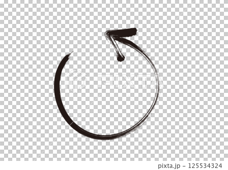 用畫筆手繪箭頭,逆時針箭頭 用畫筆手繪箭頭,逆時針箭頭 125534324