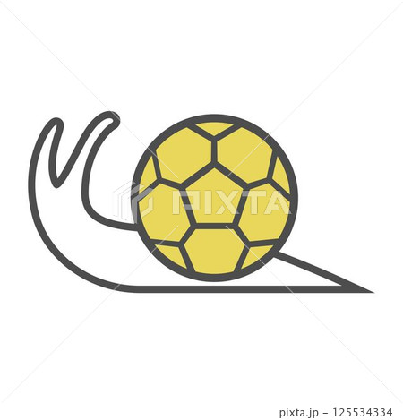 Snail design icon logo 125534334